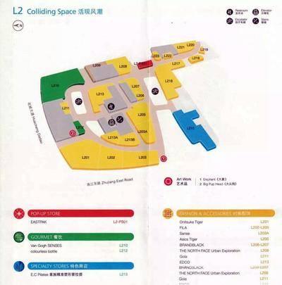 广州K11购物艺术中心场地环境场地尺寸图